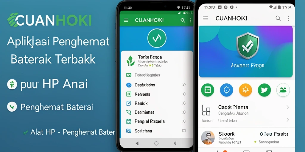 Tampilan antarmuka <strong>CUANHOKI</strong> yang mudah digunakan untuk menghemat baterai.