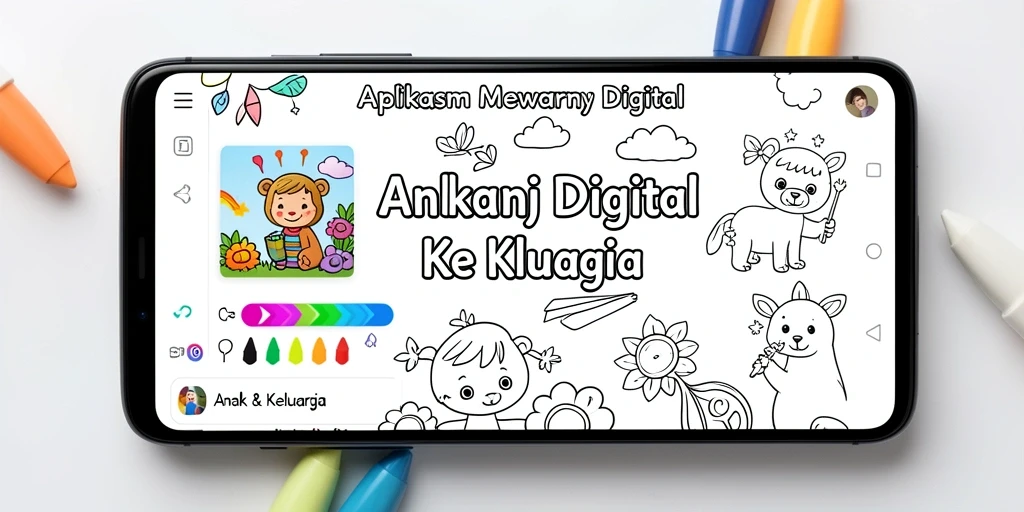 Screenshot antarmuka PT89 dengan pilihan gambar mewarnai yang beragam.