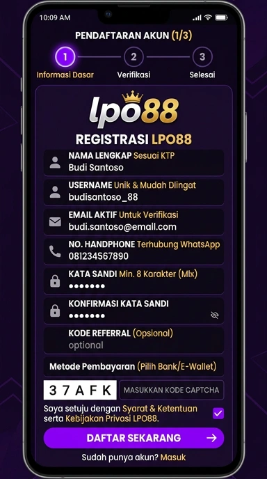 Panduan Lengkap Membuat Akun lpo88 untuk Pengguna Android